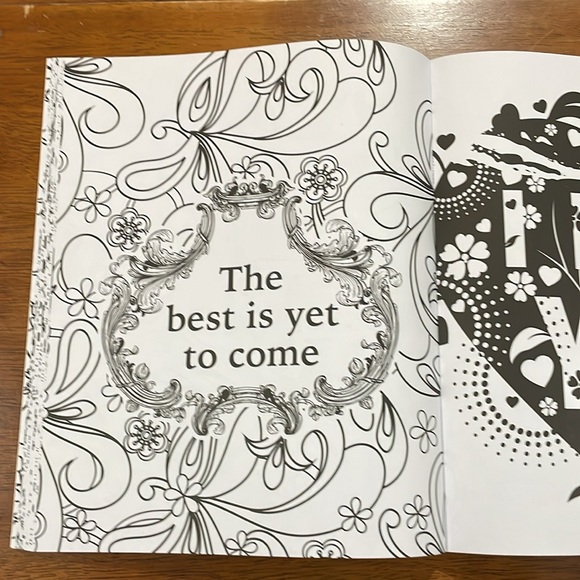 Creative Charm Coloring Book Adults Stress Relief - Picture 9 of 9